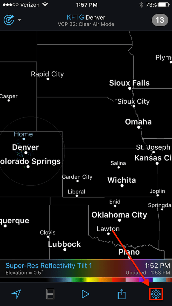 (RS) Integrate with RadarScope Mobile (iPhone/iPad) AllisonHouse Support