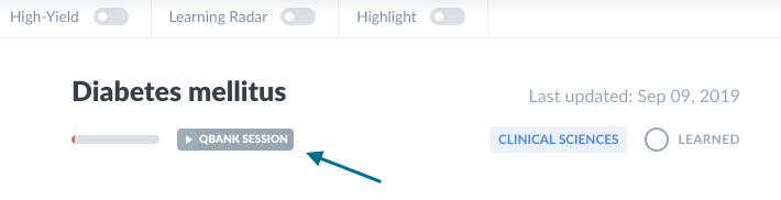 AMBOSS AMBOSS The Learning Radar facebook.com