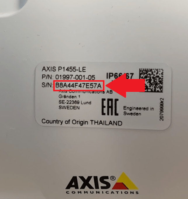 How To Find Your Serial Number or UID Amcrest