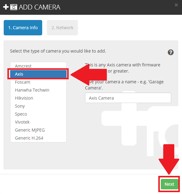 How To Add An Axis Camera Into The Amcrest Cloud Amcrest