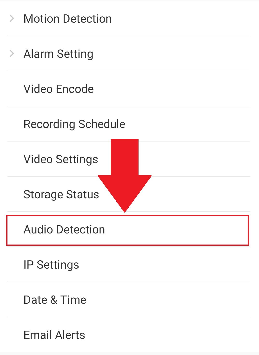 How To Setup Audio Detection Using Amcrest View Pro 2 Amcrest