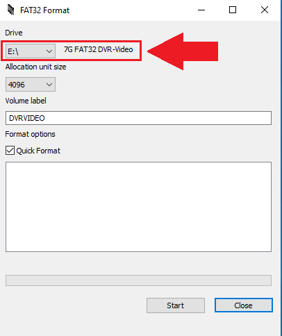 How To Externally Format a MicroSD Card to FAT32 – Amcrest