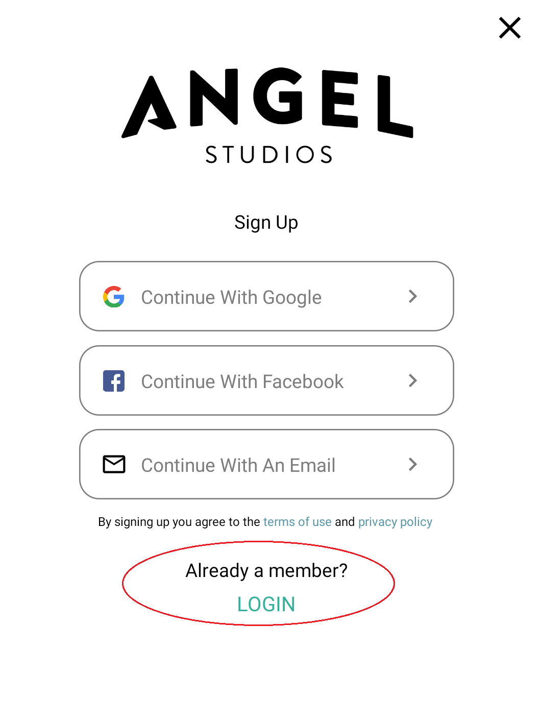 How do I Change my Password? Angel Studios
