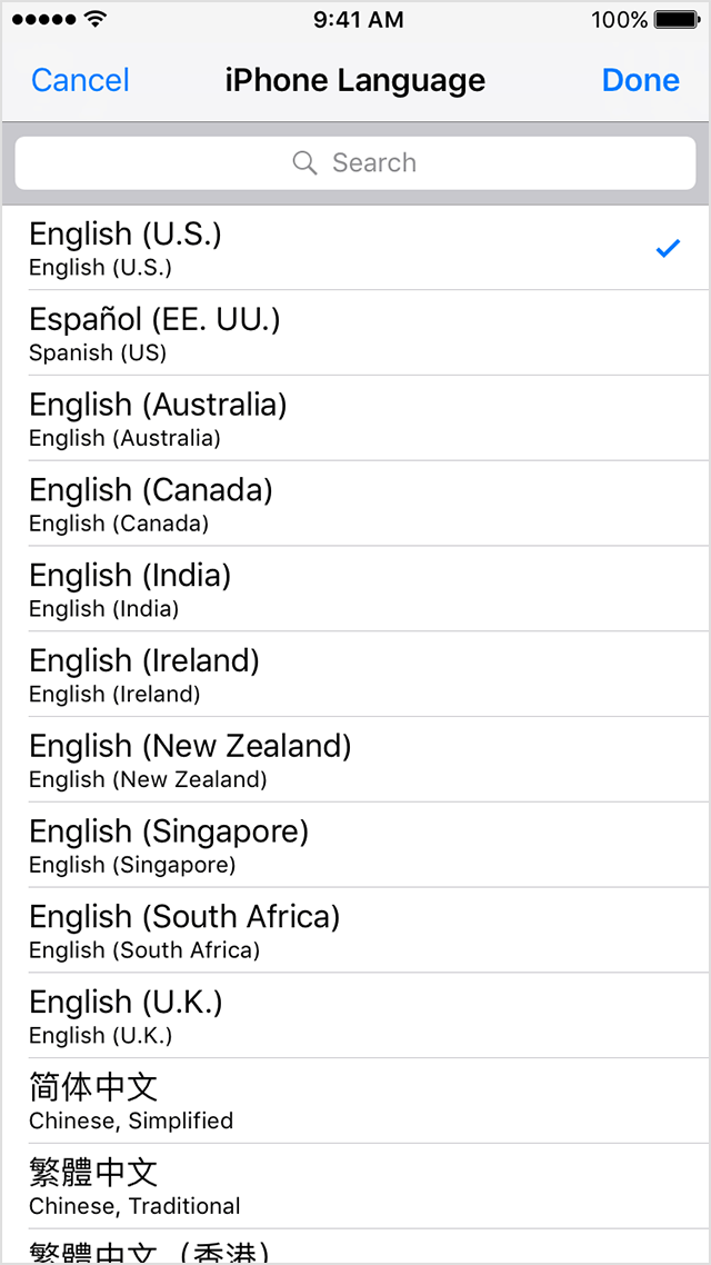 Change the language that you see in iTunes Apple Support