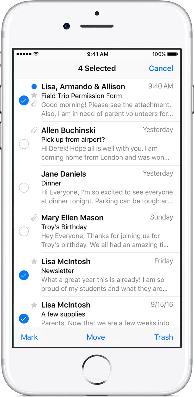 Use mailboxes to organize emails on your iPhone, iPad, and iPod touch