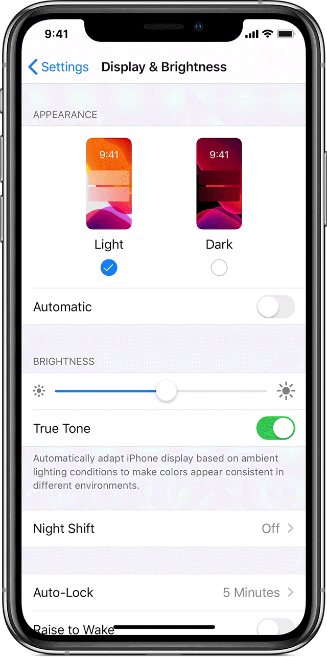 Dark mode on IPhone LivelyTechs