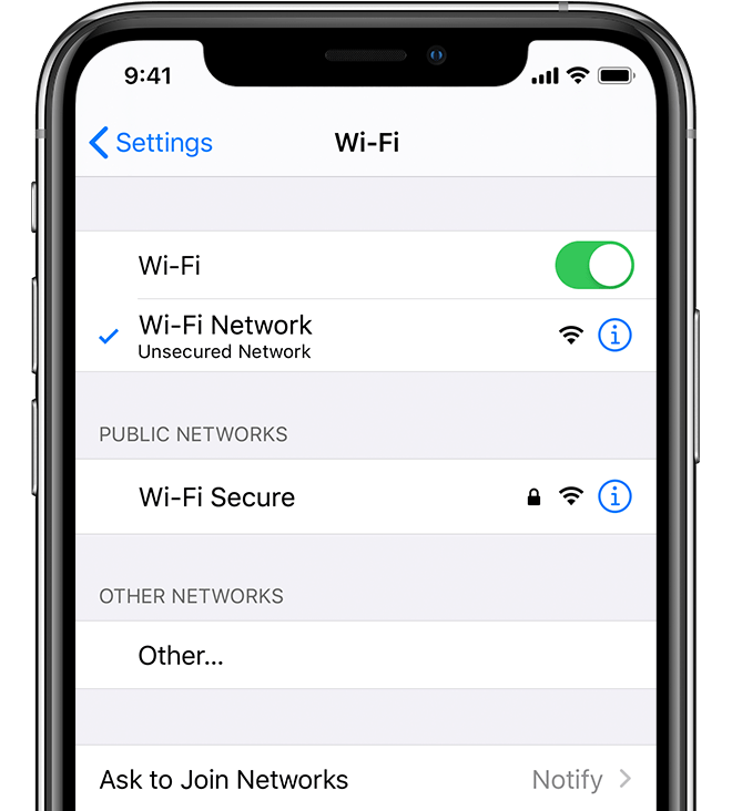 If your iPhone, iPad, or iPod touch won’t connect to a WiFi network