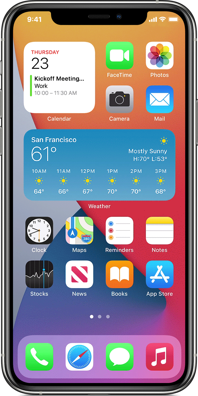 Use widgets on your iPhone and iPod touch Apple Support (AU)