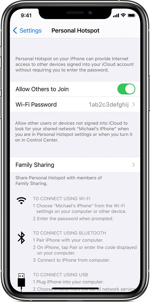 How to set up a Personal Hotspot on your iPhone or iPad GLT IT Support