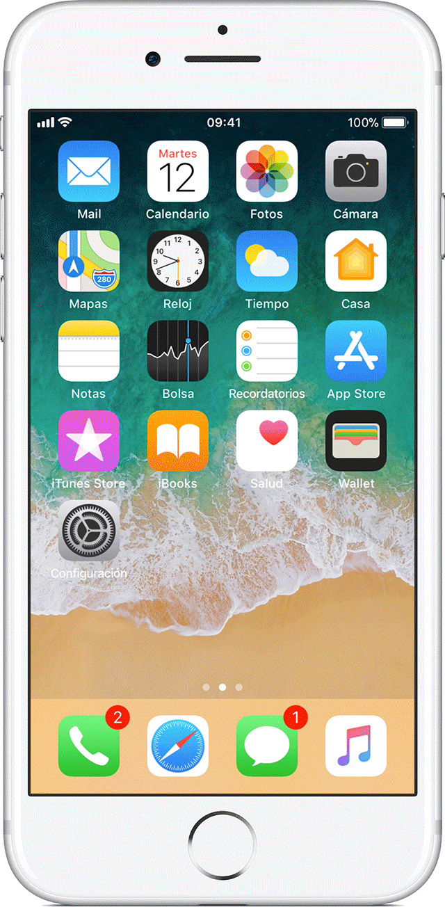 Usar las notificaciones en iPhone, iPad o iPod touch