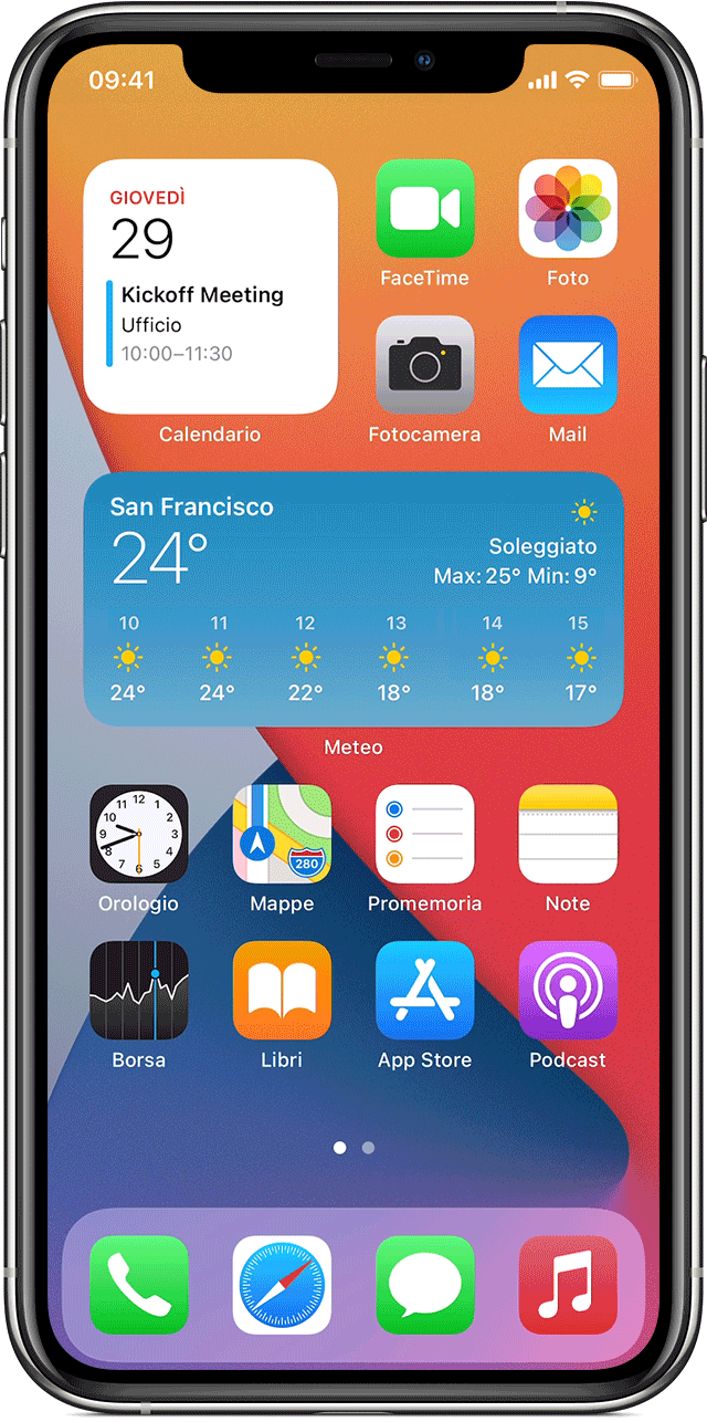 Usare I Widget Su Iphone E Ipod Touch Supporto Apple It