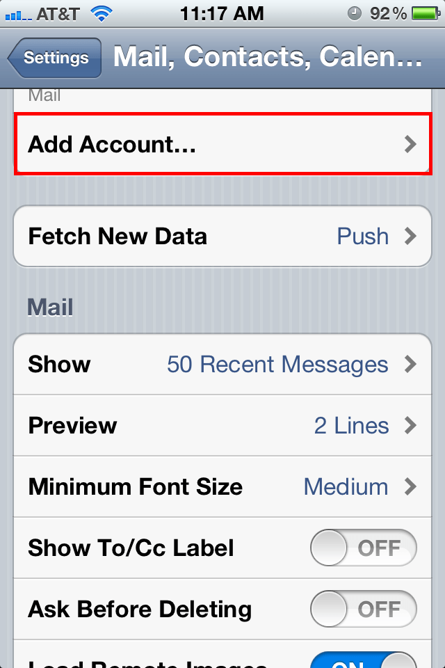 How do I set up an IMAP account on my iPhone? Applied Innovations