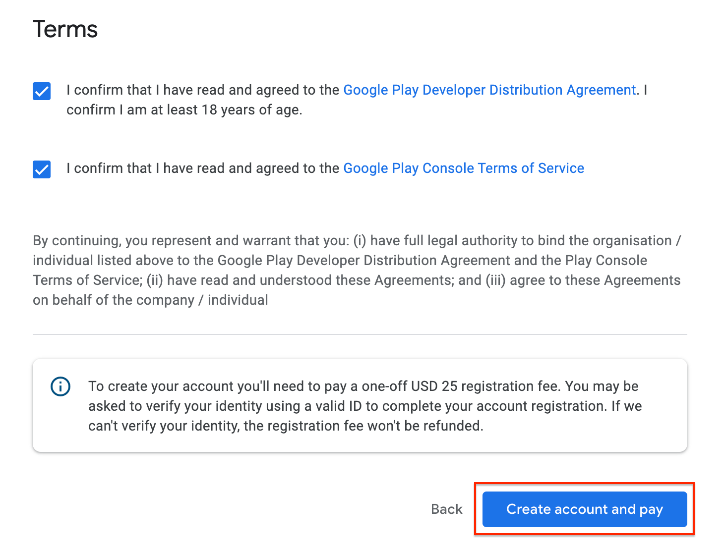 How to create Google Play Developer account AppsGeyser Support, FAQ