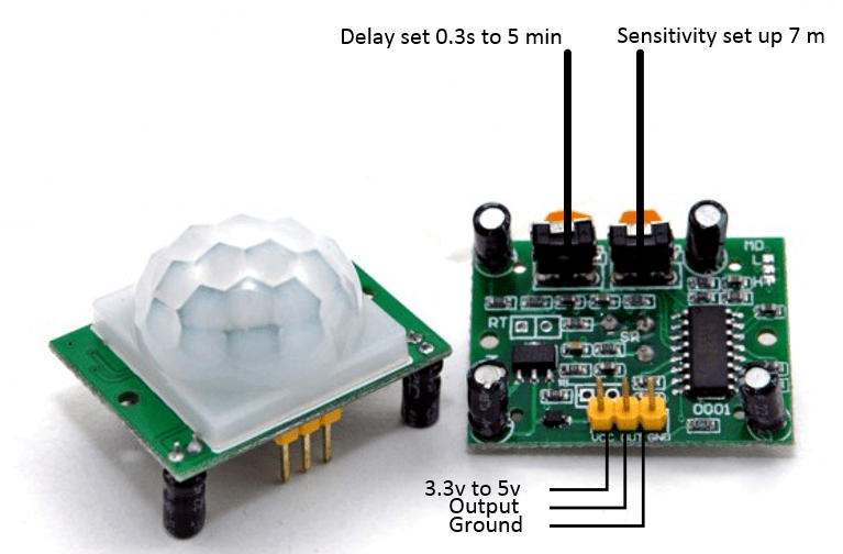 Troubleshooting PIR Sensor and sensitivity adjustment Arduino Help Center