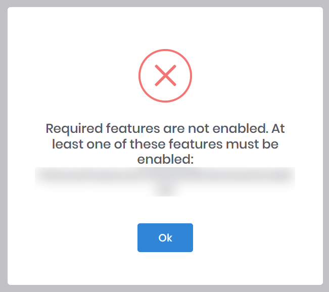 missing translation for exception message 6635 Support Center