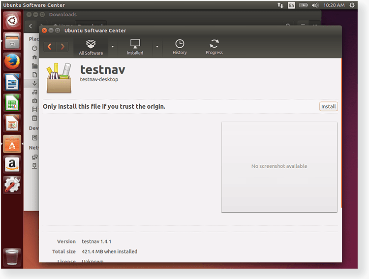 Set Up TestNav on Linux TestNav 8 Pearson Assessment Support