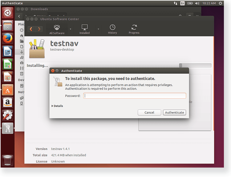 Set Up TestNav on Linux TestNav 8 Pearson Assessment Support
