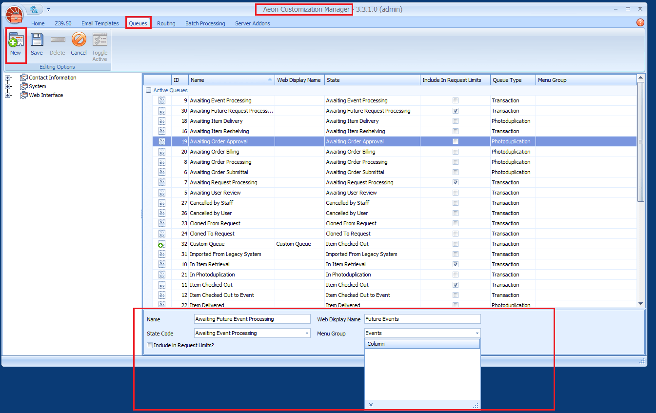 Working With Custom Status Queues Atlas Systems