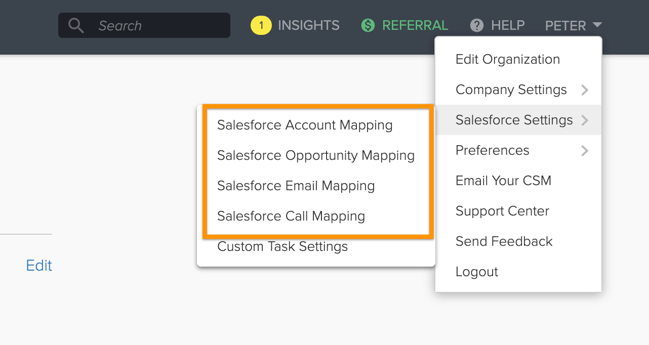How do I Understand and Update Salesforce Field Mappings in Atrium