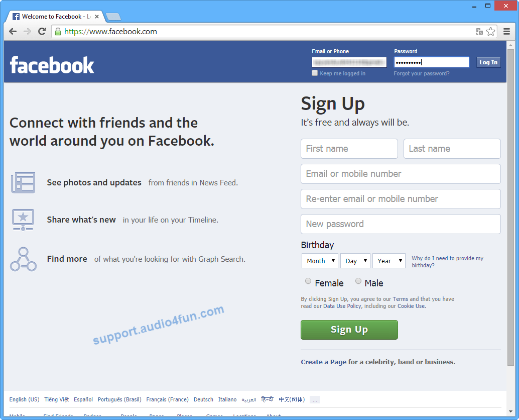 Add or remove your accounts from an Accounts Center