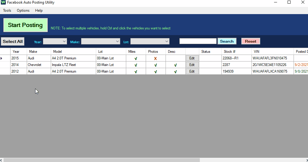 Configure Facebook Marketplace Posting AutoManager
