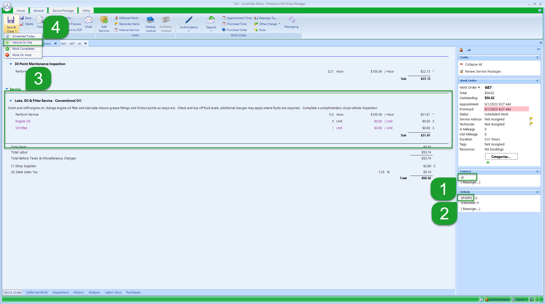 Protractor 2Way Integration AutoVitals