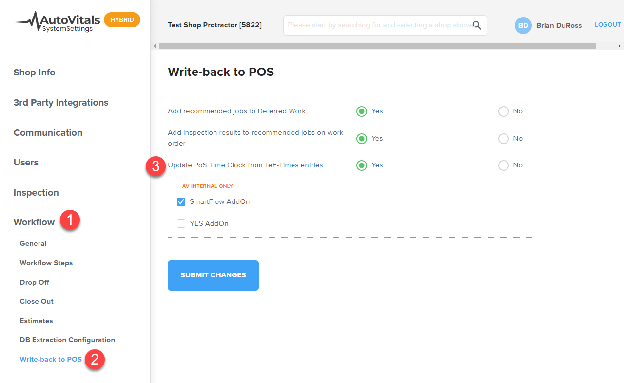 Protractor 2Way Integration AutoVitals
