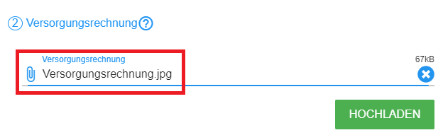Wie lade ich Dokumente in "Mein Konto" hoch? Hilfezentrum