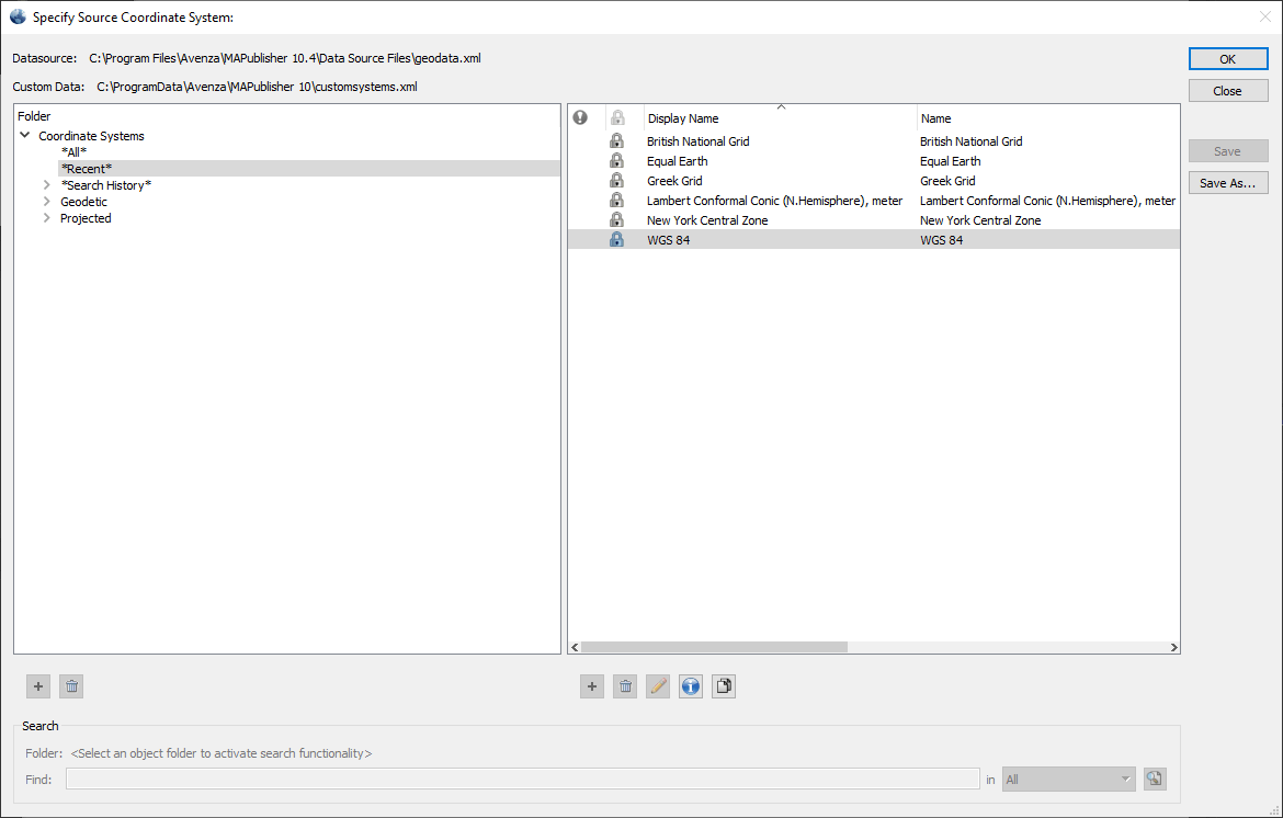 Assigning and Transforming Coordinate Systems and Projections in