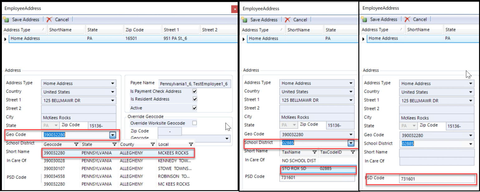 Pennsylvania Local Taxes in Avionté Support Center