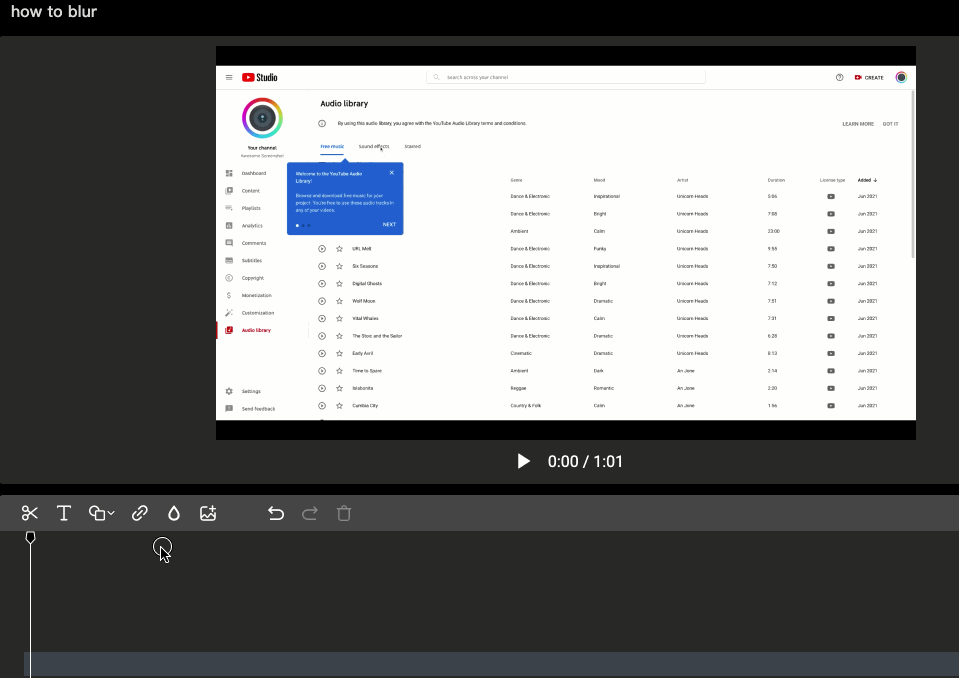 How to blur out parts of a video Awesome Screenshot Help Center