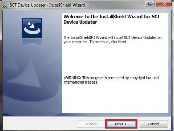 How do I install the SCT device updater software? – BAMA Performance