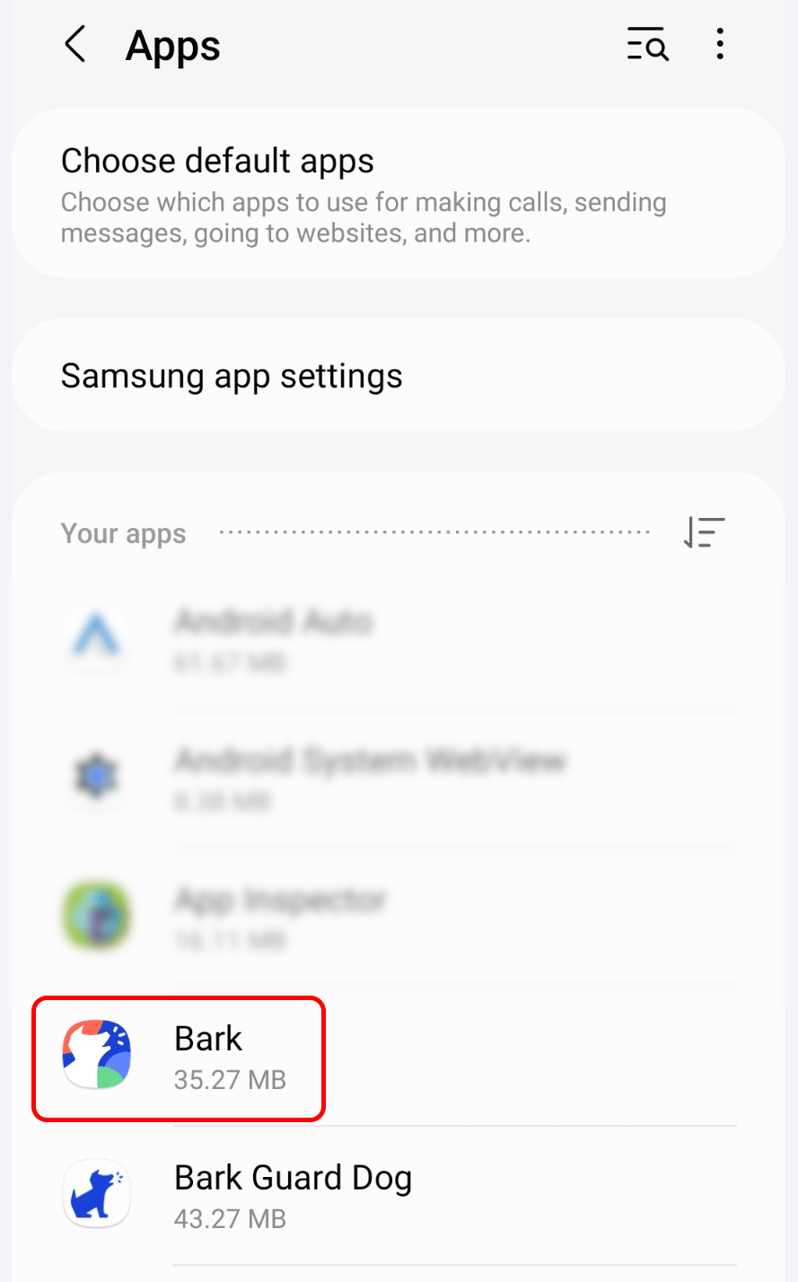 Calibrate Location on the Bark Phone Bark