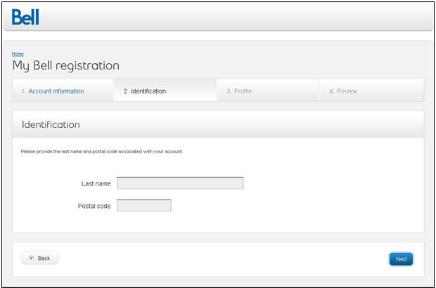 How to register my mobile phone account with My Bell