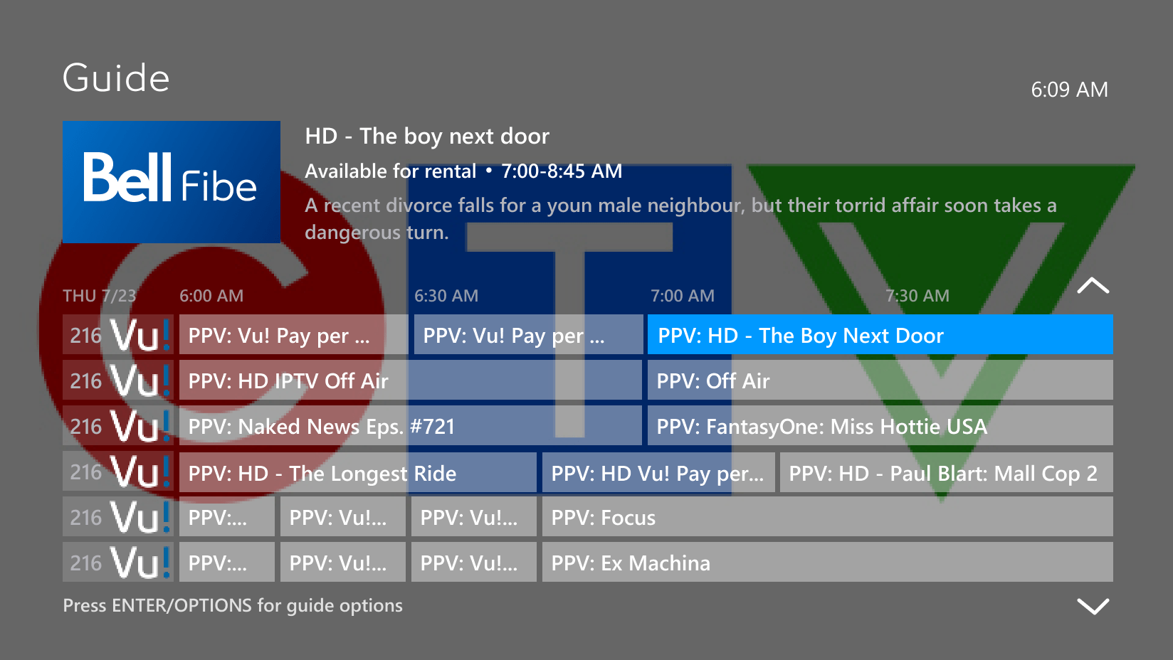 How to order Payperview on Fibe TV