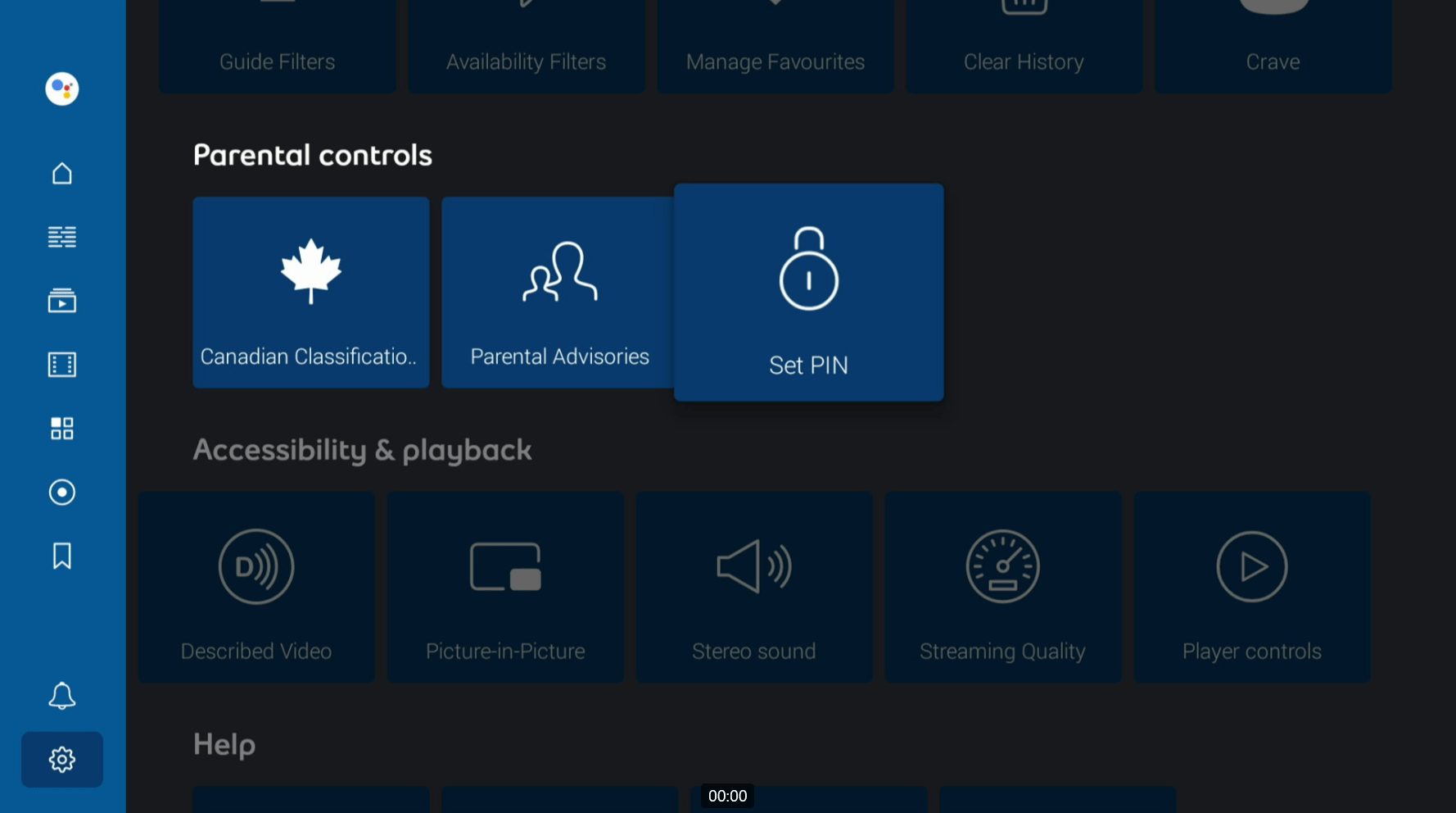 How to set a PIN for the Bell Streamer