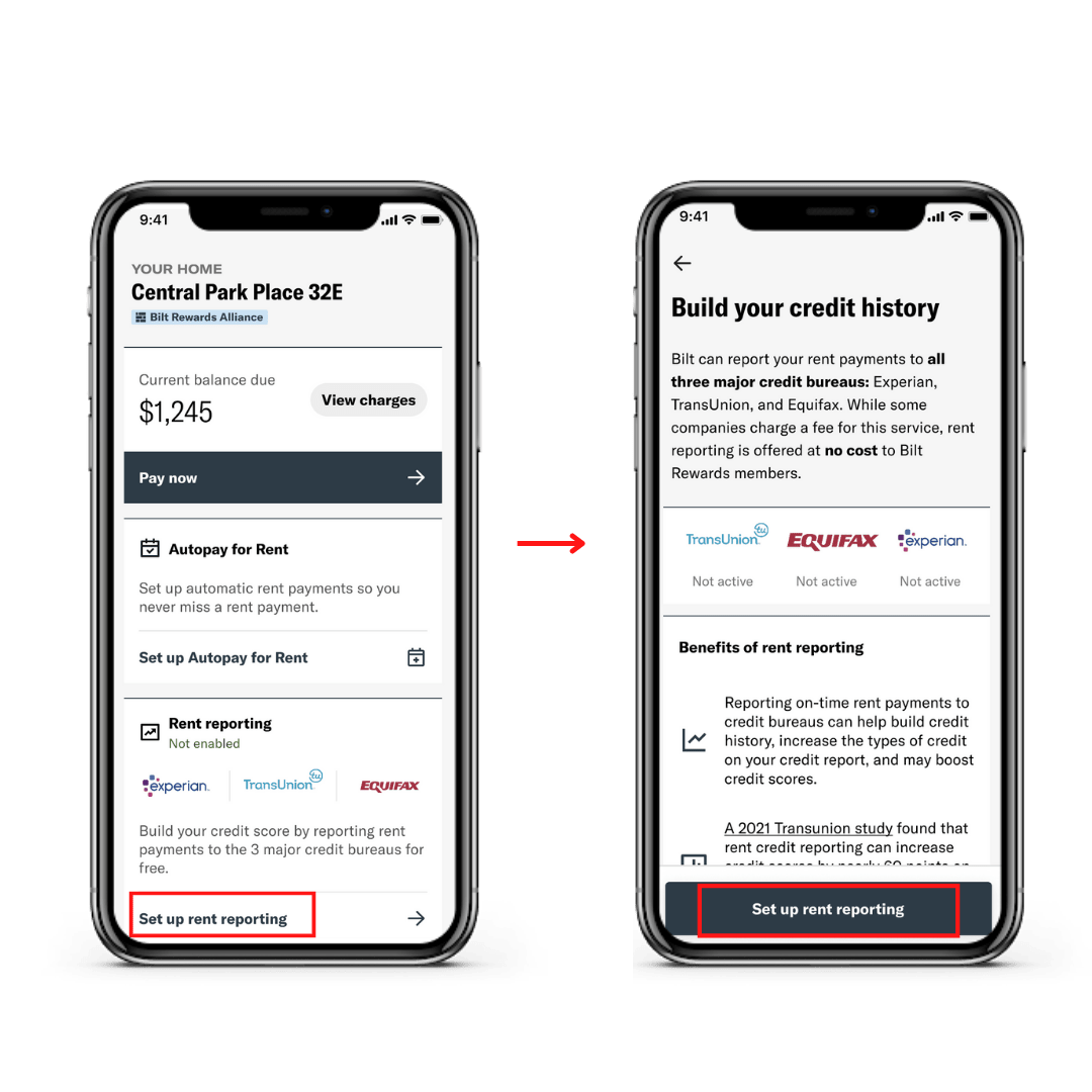 How to enroll in rent reporting Bilt Rewards Support