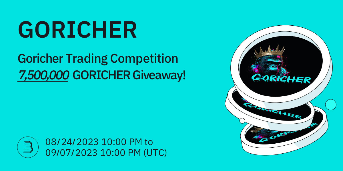 GORICHER Trading Competition - 7,500,000 GORICHER Giveaway! – BitMart