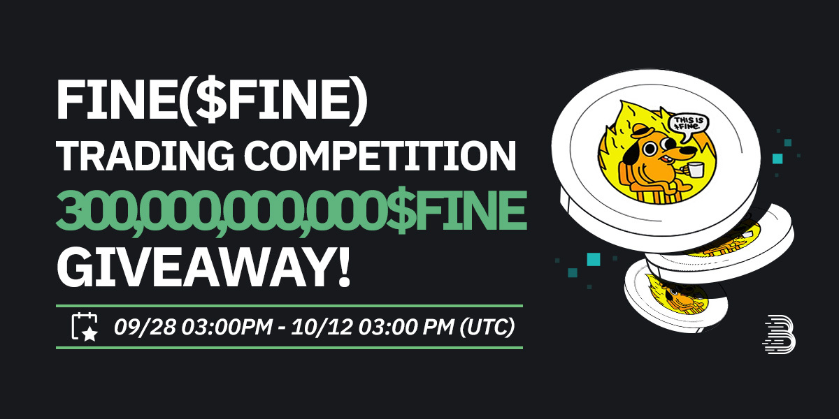 $FINE Trading Competition - 300,000,000,000 $FINE Giveaway! – BitMart