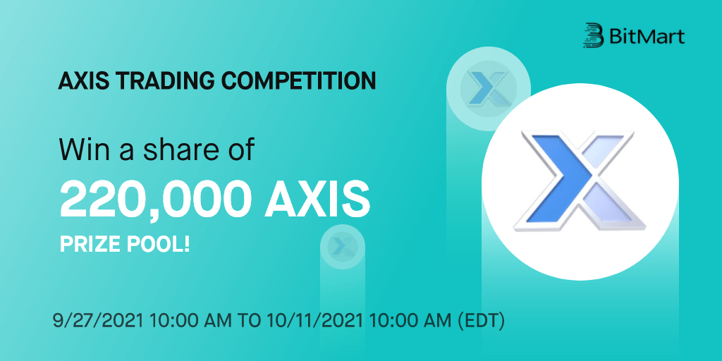AXIS Trading Competition Win a share of 220,000 AXIS Prize Pool