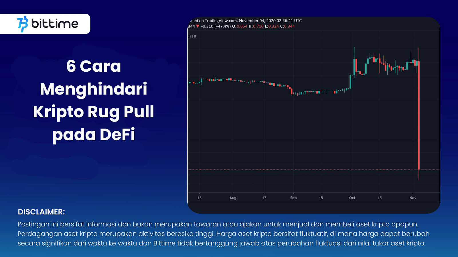 6 Ways to Avoid Crypto Rug Pull on DeFi Bittime