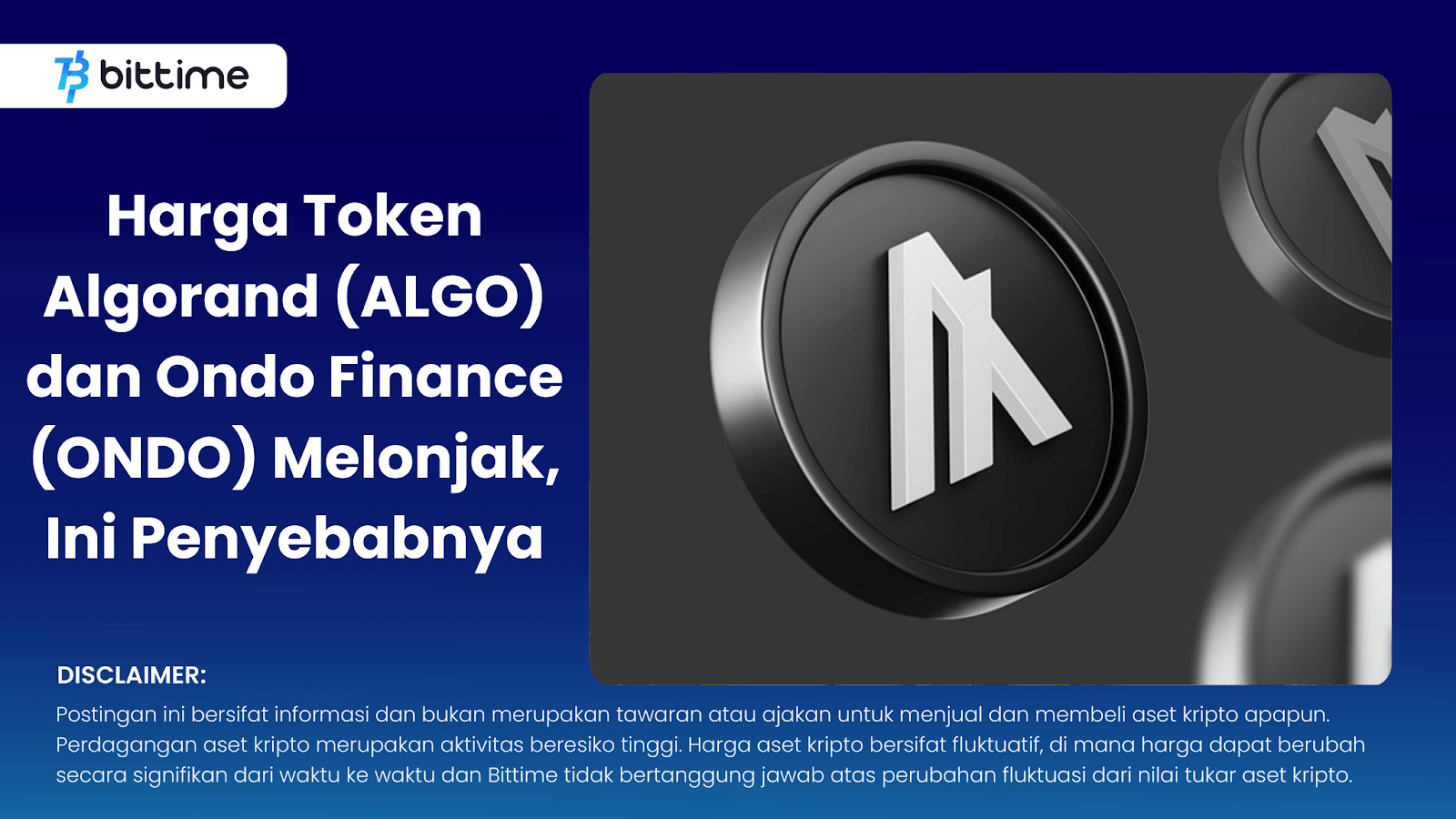 Algorand (ALGO) and Ondo Finance (ONDO) Token Prices Soar, This is the
