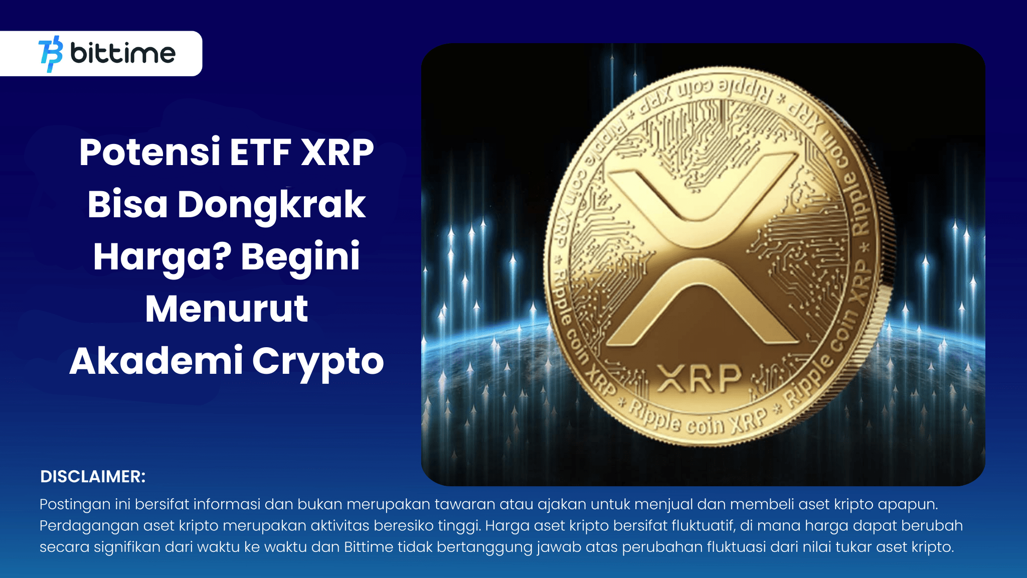 Potensi ETF XRP Bisa Dongkrak Harga? Begini Menurut Akademi Crypto