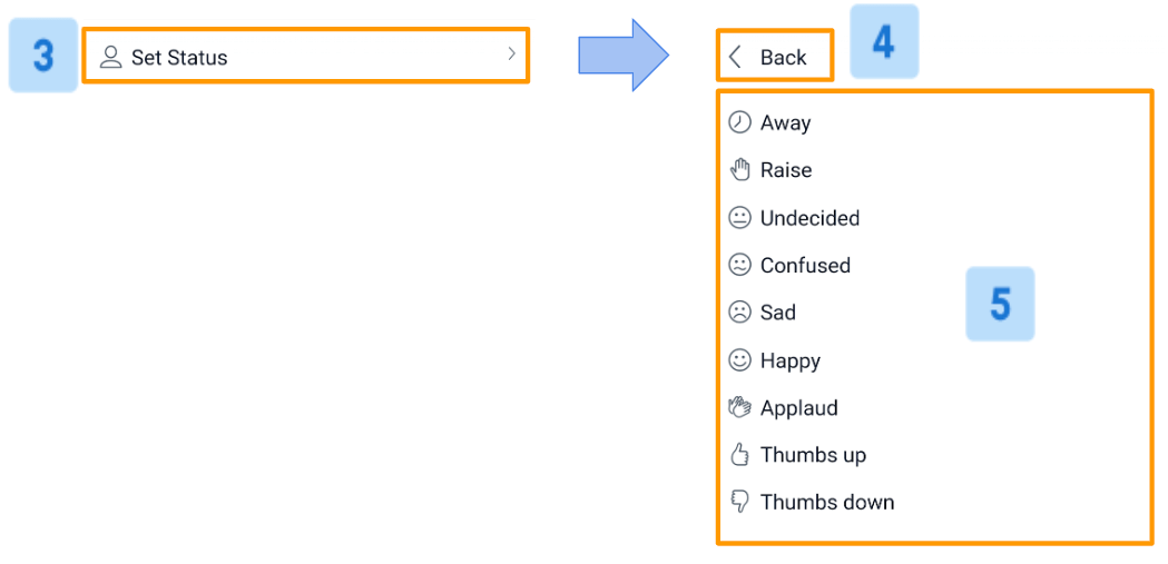 Set a status Blindside Networks Customer Support Portal