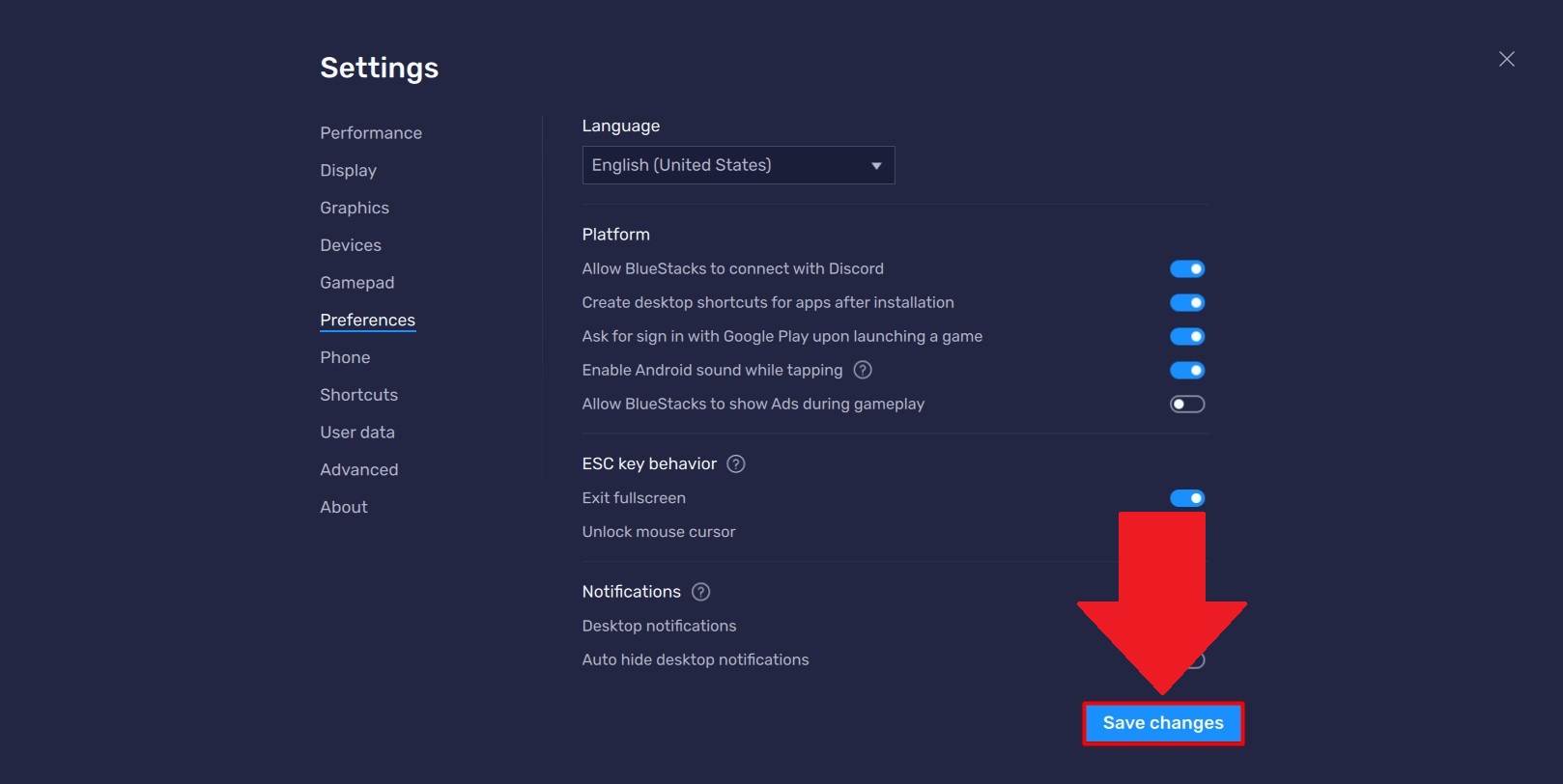 BlueStacks 5에서 광고 끄는 방법 블루스택 고객지원