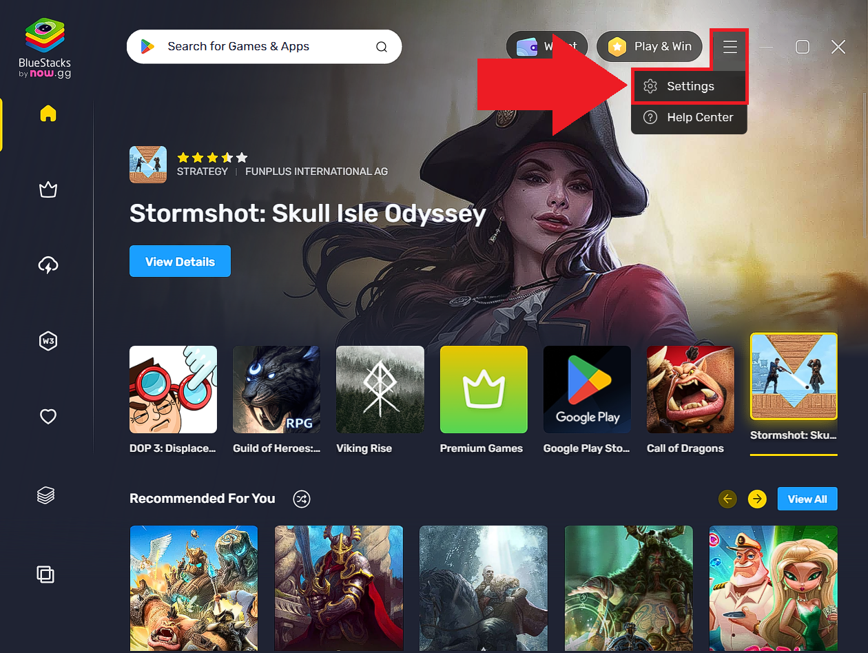 How to use BlueStacks X settings BlueStacks Support