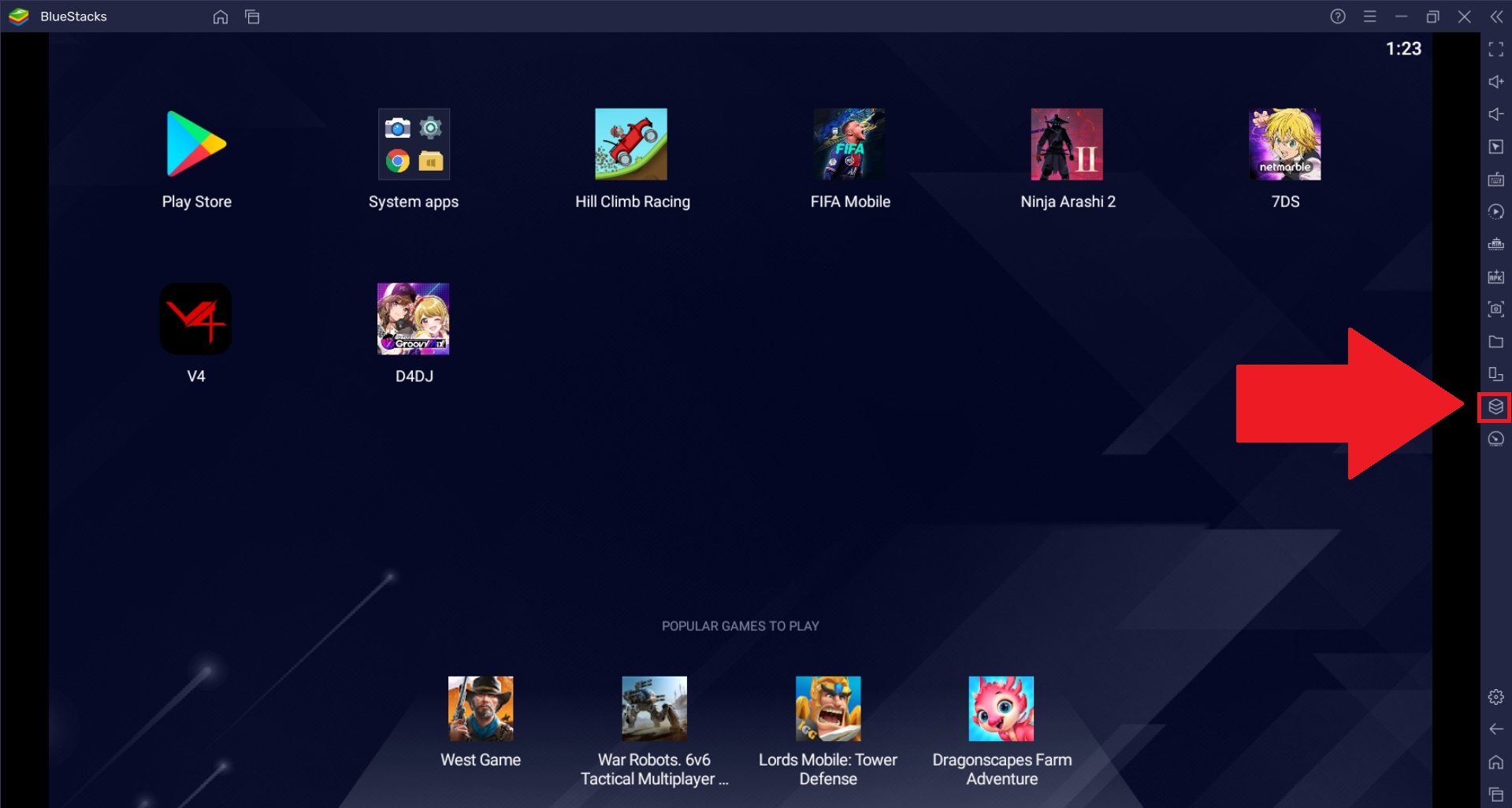 How to create a BlueStacks 5 Nougat 64bit instance BlueStacks Support