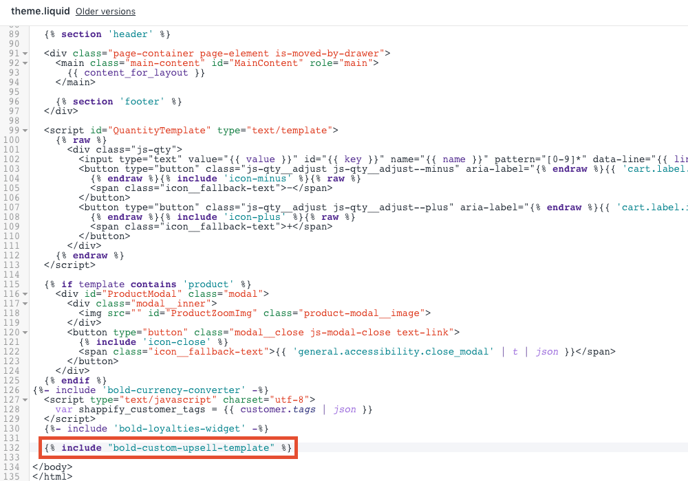 Bold Upsell CSS Styling Guide Bold Commerce Help Center
