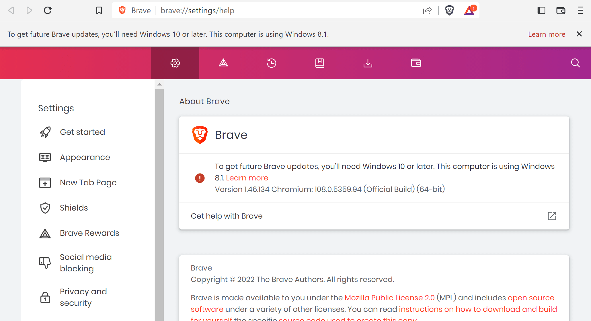Sunsetting support for Windows 7 and 8/8.1 Brave Help Center