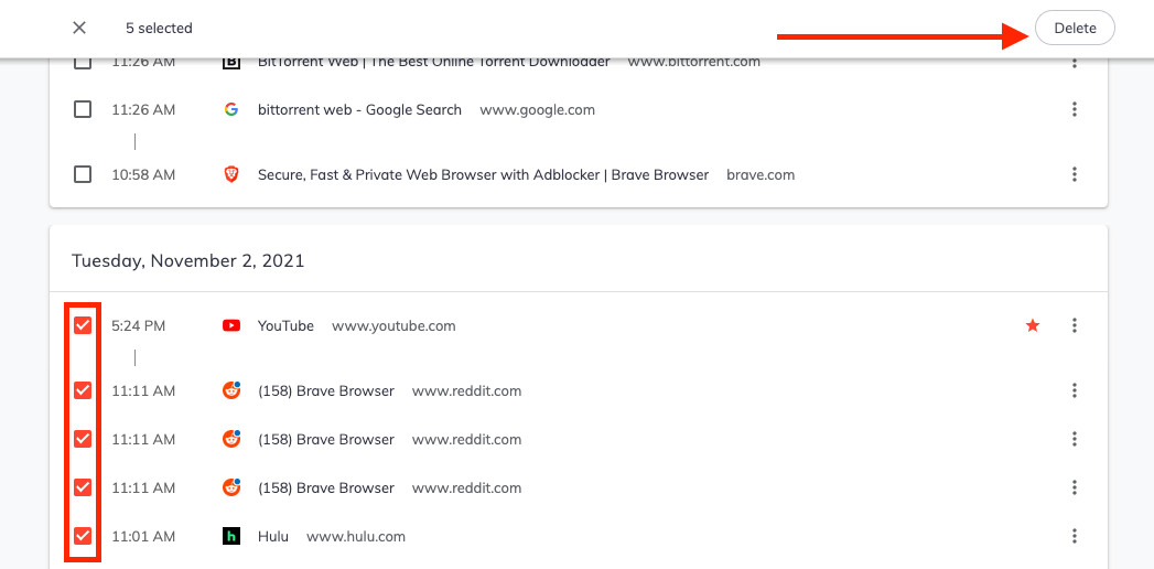 How do I delete my data in Brave? – Brave Help Center